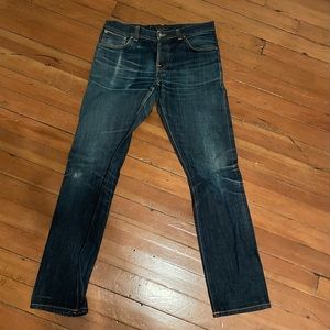 Nudie Jeans Grim Tim selvedge denim 34/34